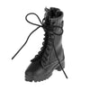 Handmade 1/6 Scale Zipper Leather Boots for 12