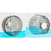 Transparent Plastic Hamster Running Wheels Silent Pet Exercise Wheel