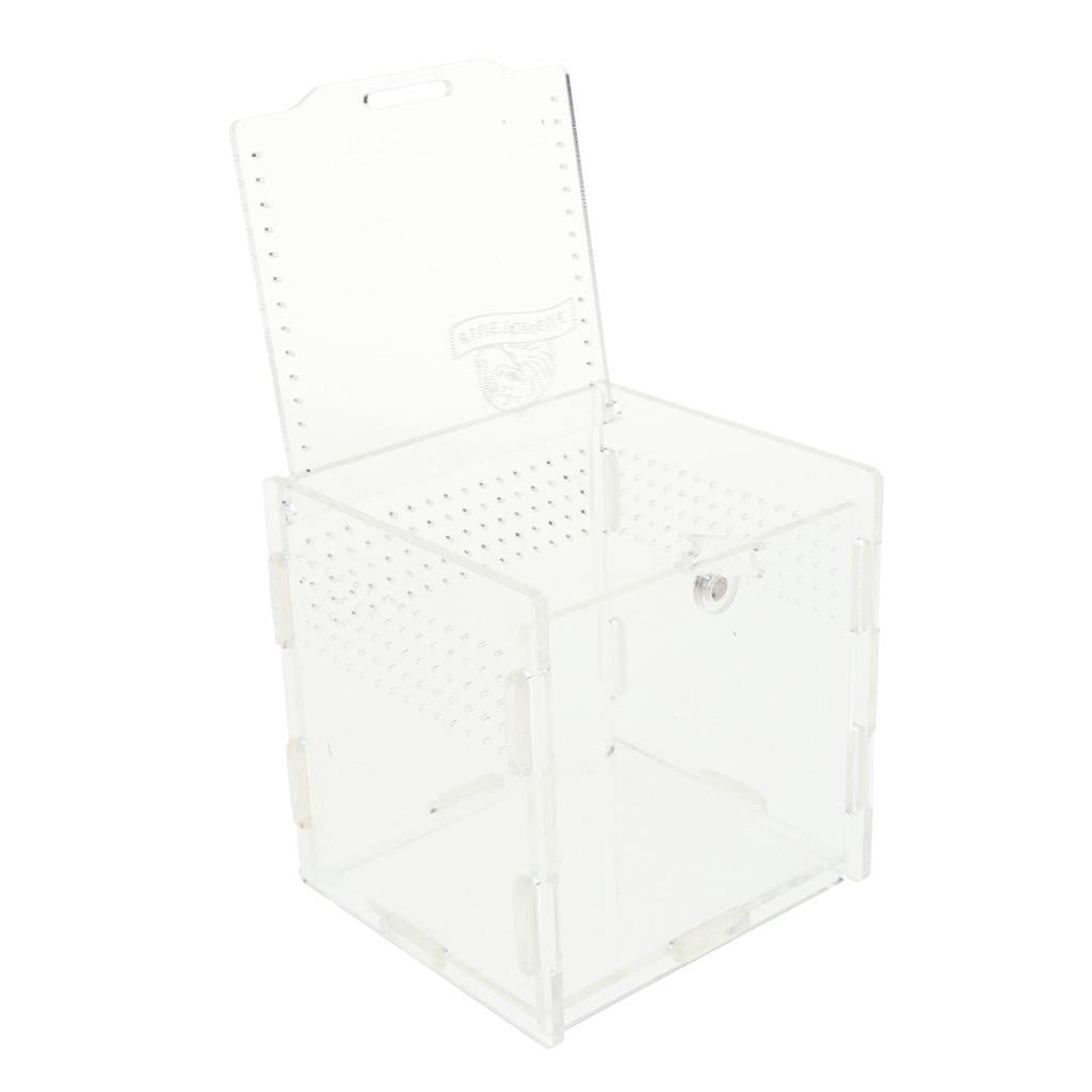 Reptile Turtle Tank Insect Spiders Breeding Box Tortoise Terrariums White 1