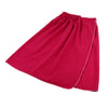 Womens Shower Wrap Soft Microfiber Bath Towel Bath Skirt 26.8'' x 21.3'' Red