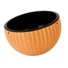 Plastic Hanging Flower Pot Planter Basket for Plant Holder+Chain Gold- L