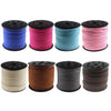 3mm 100 yards suede cord string rope jewelry making supply pink