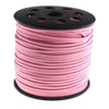 3mm 100 yards suede cord string rope jewelry making supply pink