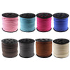 3mm 100 yards suede cord string rope jewelry making supply pink