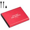 SSD USB 3.1 External Solid State Drives Hard Disk for PC Laptop 1TB Red