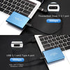 SSD USB 3.1 External Solid State Drives Hard Disk for PC Laptop 500GB Blue