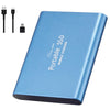 SSD USB 3.1 External Solid State Drives Hard Disk for PC Laptop 500GB Blue