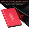 SSD USB 3.1 External Solid State Drives Hard Disk for PC Laptop 500GB Red