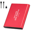 SSD USB 3.1 External Solid State Drives Hard Disk for PC Laptop 500GB Red