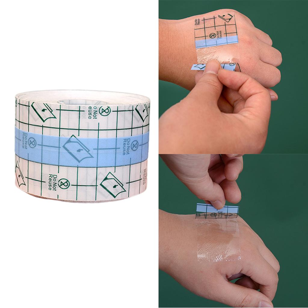 Tattoo Aftercare Roll Bandages Waterproof Clear Film Dressing 15cmx10m