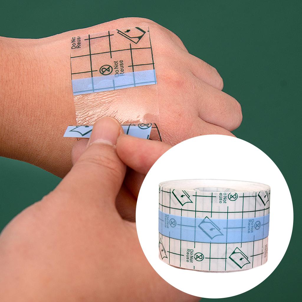 Tattoo Aftercare Roll Bandages Waterproof Clear Film Dressing 15cmx10m