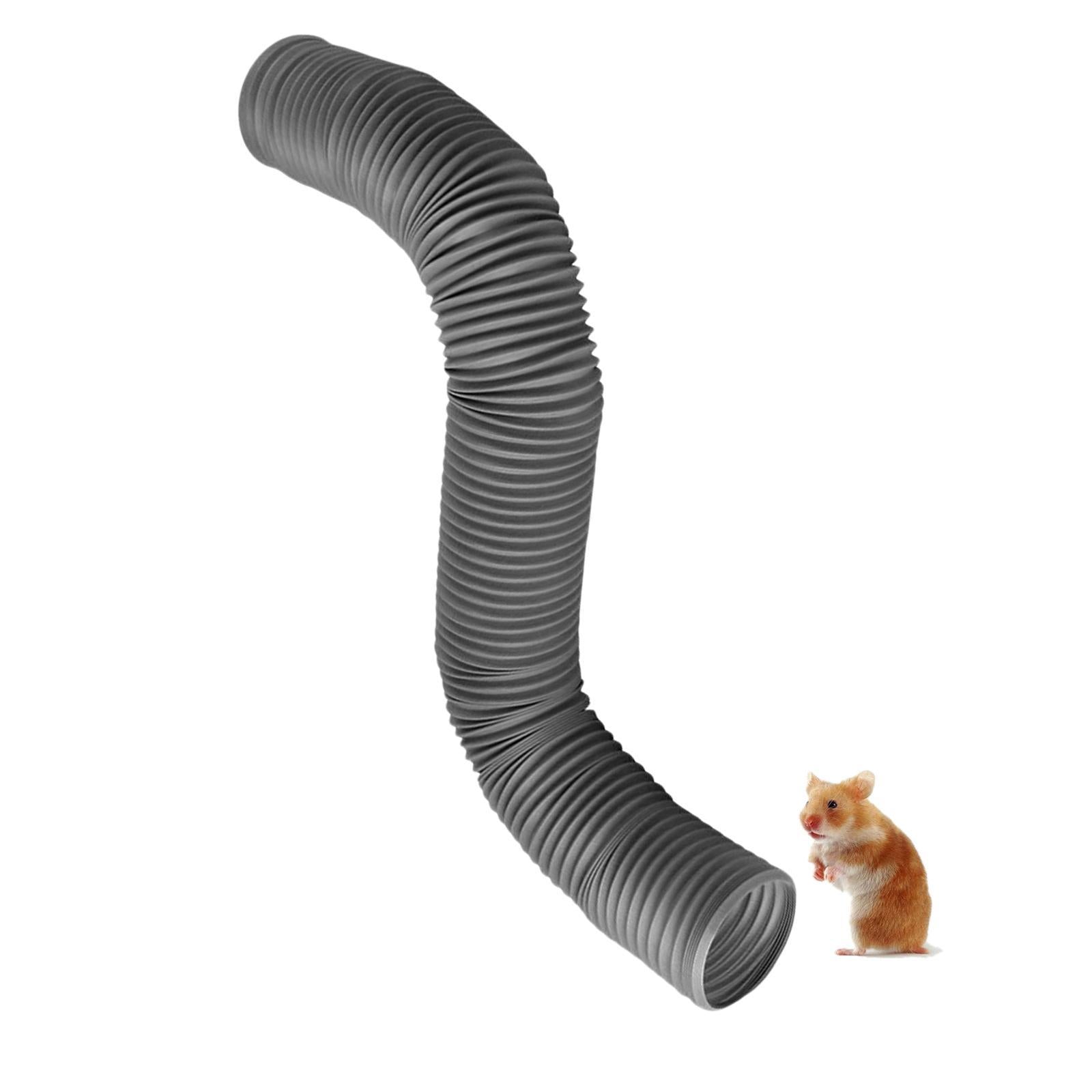 Cat Tunnel Pet Tunnels Collapsible Tunnel/Tube for Kittens Play Toy Gray