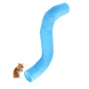 Cat Tunnel Pet Tunnels Collapsible Tunnel/Tube for Kittens Play Toy Blue