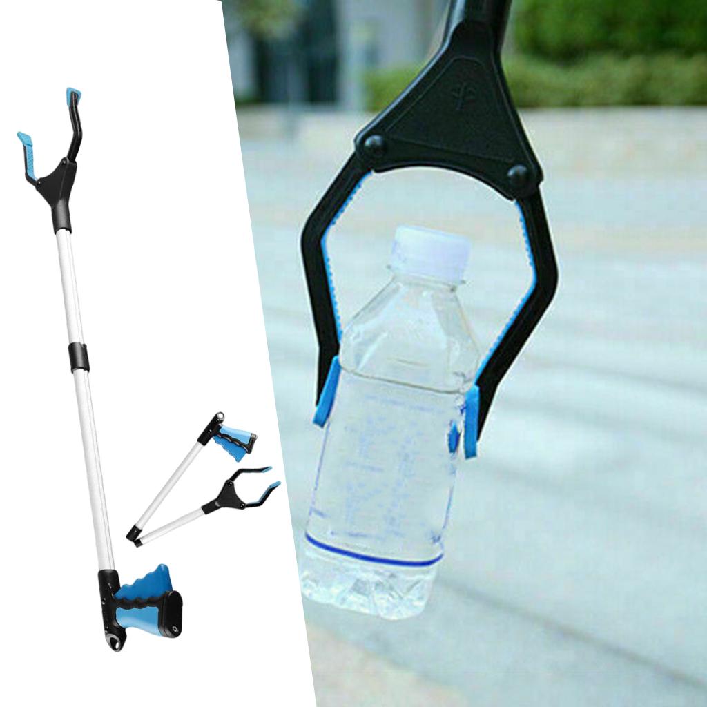 Foldable Litter Picker Pick-Up Tool Long Arm Grabber Reacher Rubbish Grip