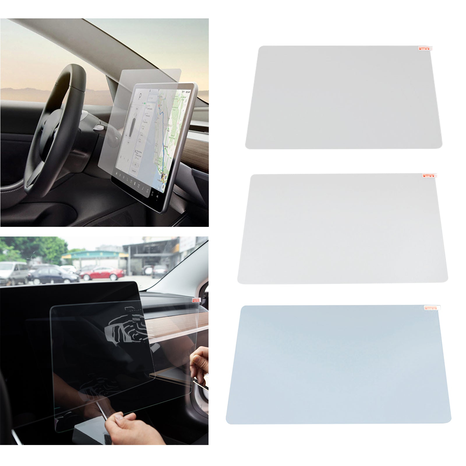 15" Screen Protector for Tesla Model 3 Center Control Navigation  HD