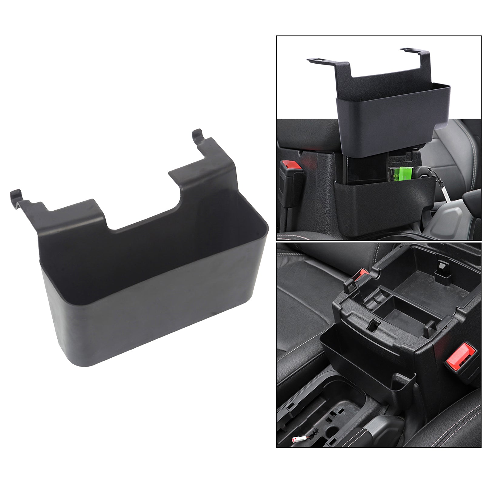 Front Center Console Hanging Armrest Storage Box for Jeep Wrangler JK 11-18