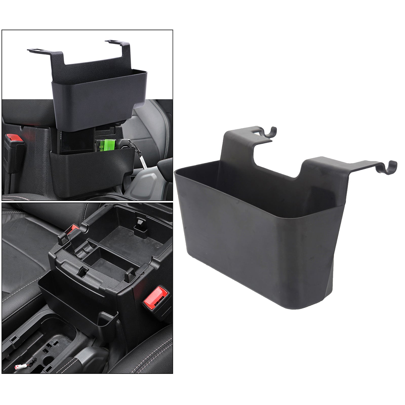 Front Center Console Hanging Armrest Storage Box for Jeep Wrangler JK 11-18