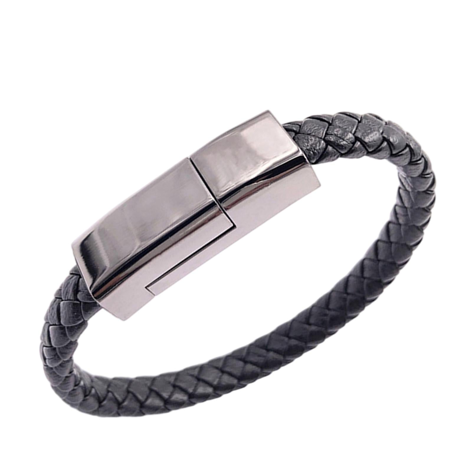 USB Charging Data Cable Mobile Phone Bracelet Wrist Band Chargers Micro USB