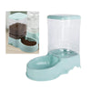 AUTOMATIC PET WATER DISPENSER Puppy Dish Food Feeder Bowl  Blue Food Feeder