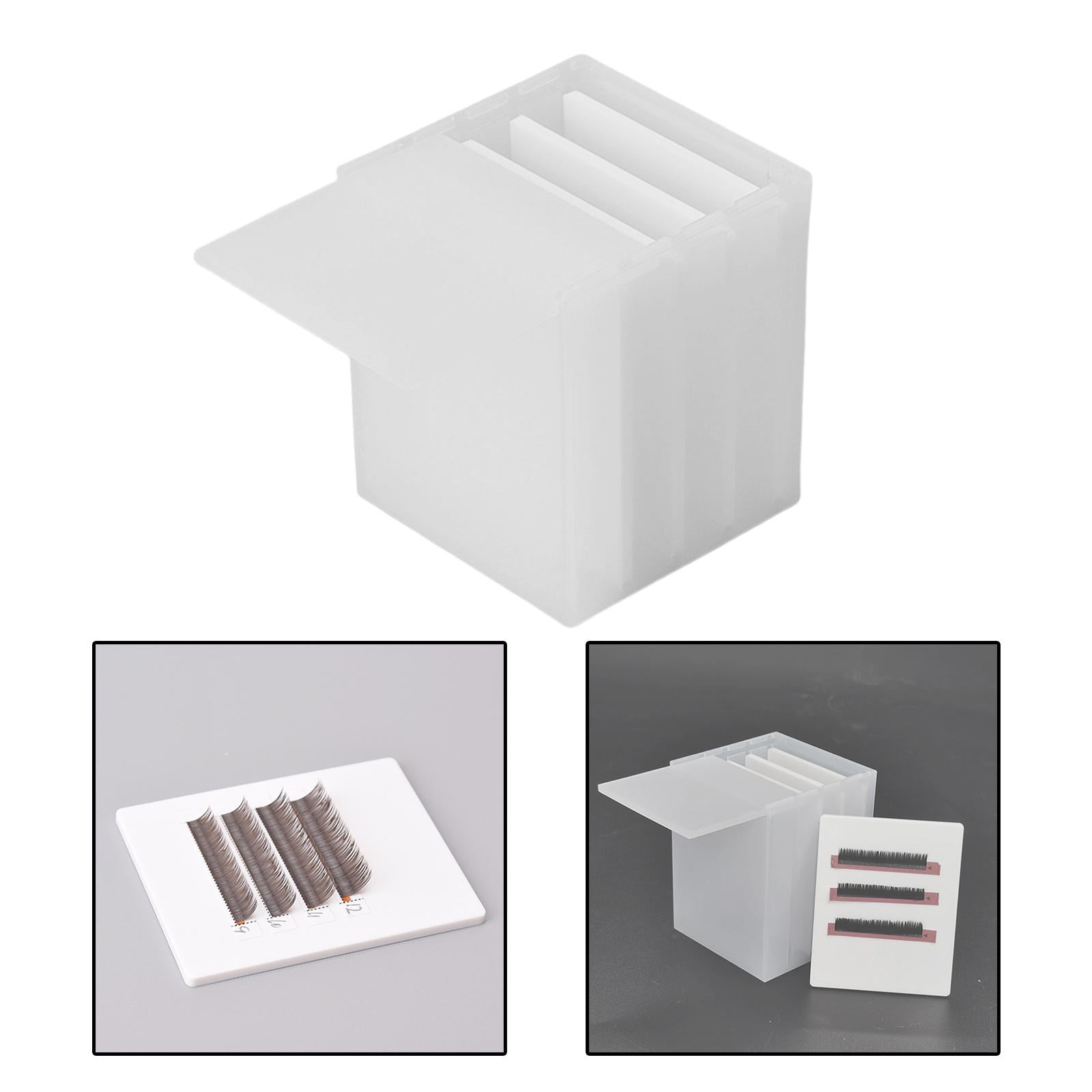 Eyelash Storage Box Container Makeup Tool Display for Grafting False Eyelash