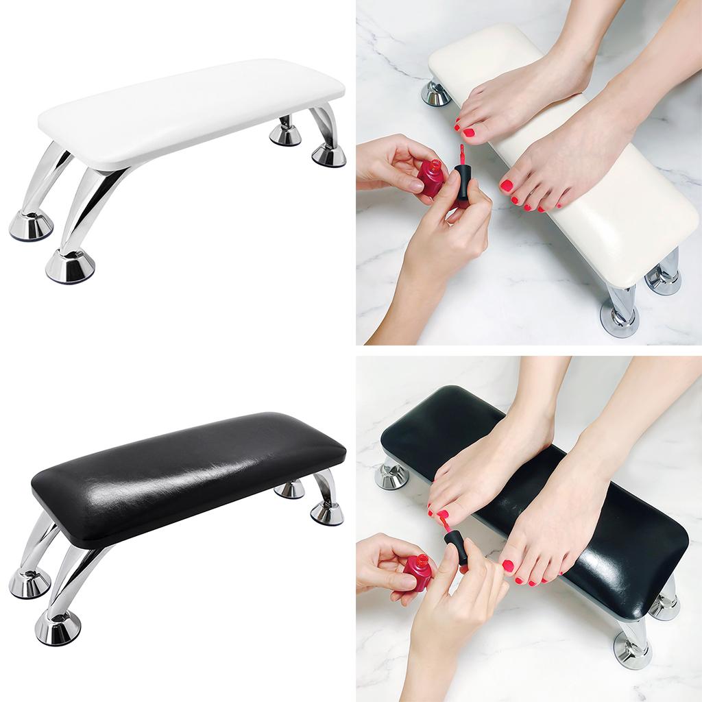 Nail Arm Rest Leather Hand Pillow Rest Manicure Hand Cushion Pillow White