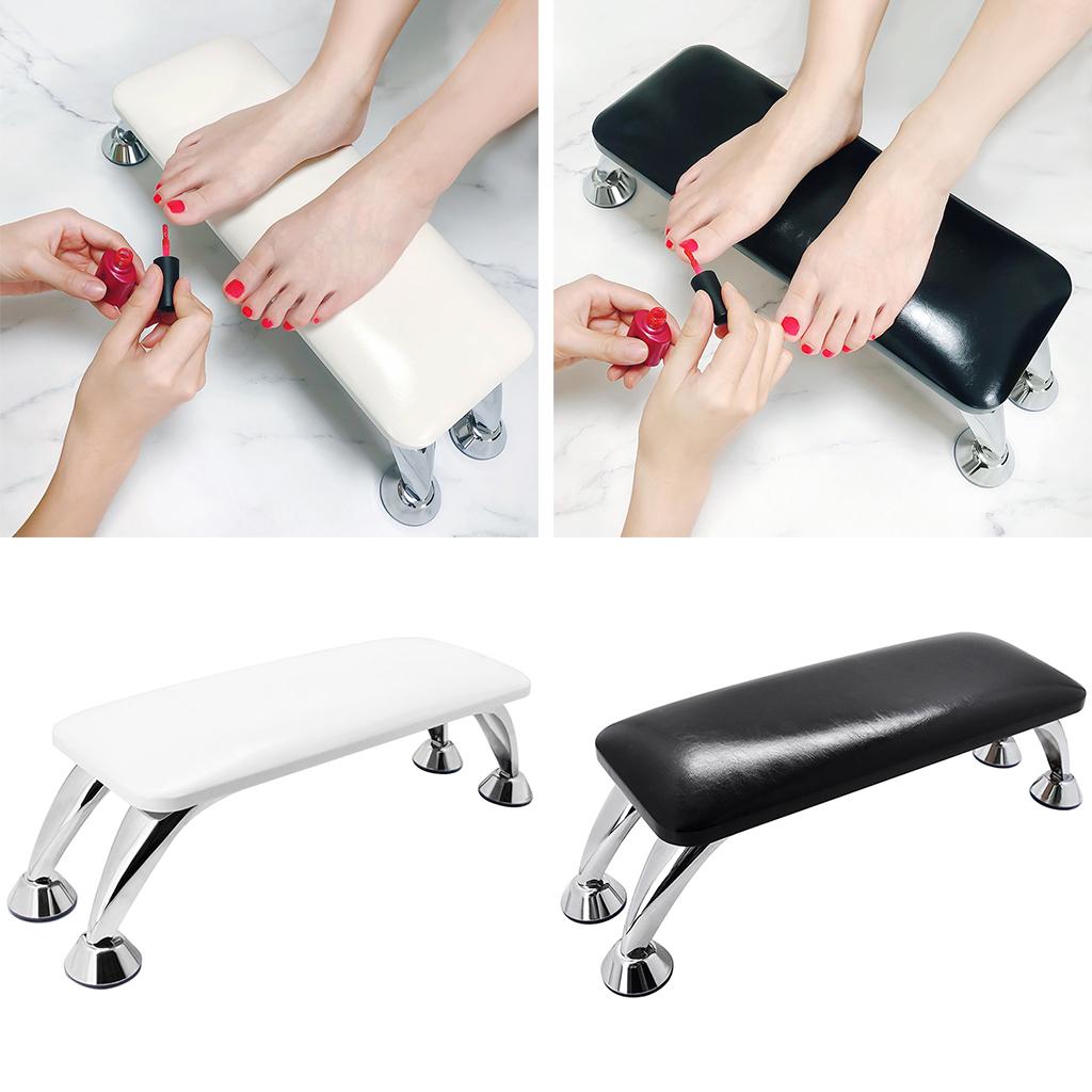 Nail Arm Rest Leather Hand Pillow Rest Manicure Hand Cushion Pillow White