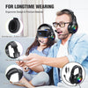 Wired RGB Gaming Headset 3.5mm Plug for PS4 for PS5 for Xbox One Laptop PC