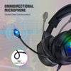 Wired RGB Gaming Headset 3.5mm Plug for PS4 for PS5 for Xbox One Laptop PC