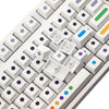 136 Key Mechanical Switch Keyboard Keycaps PBT Keycaps Dustproof  White