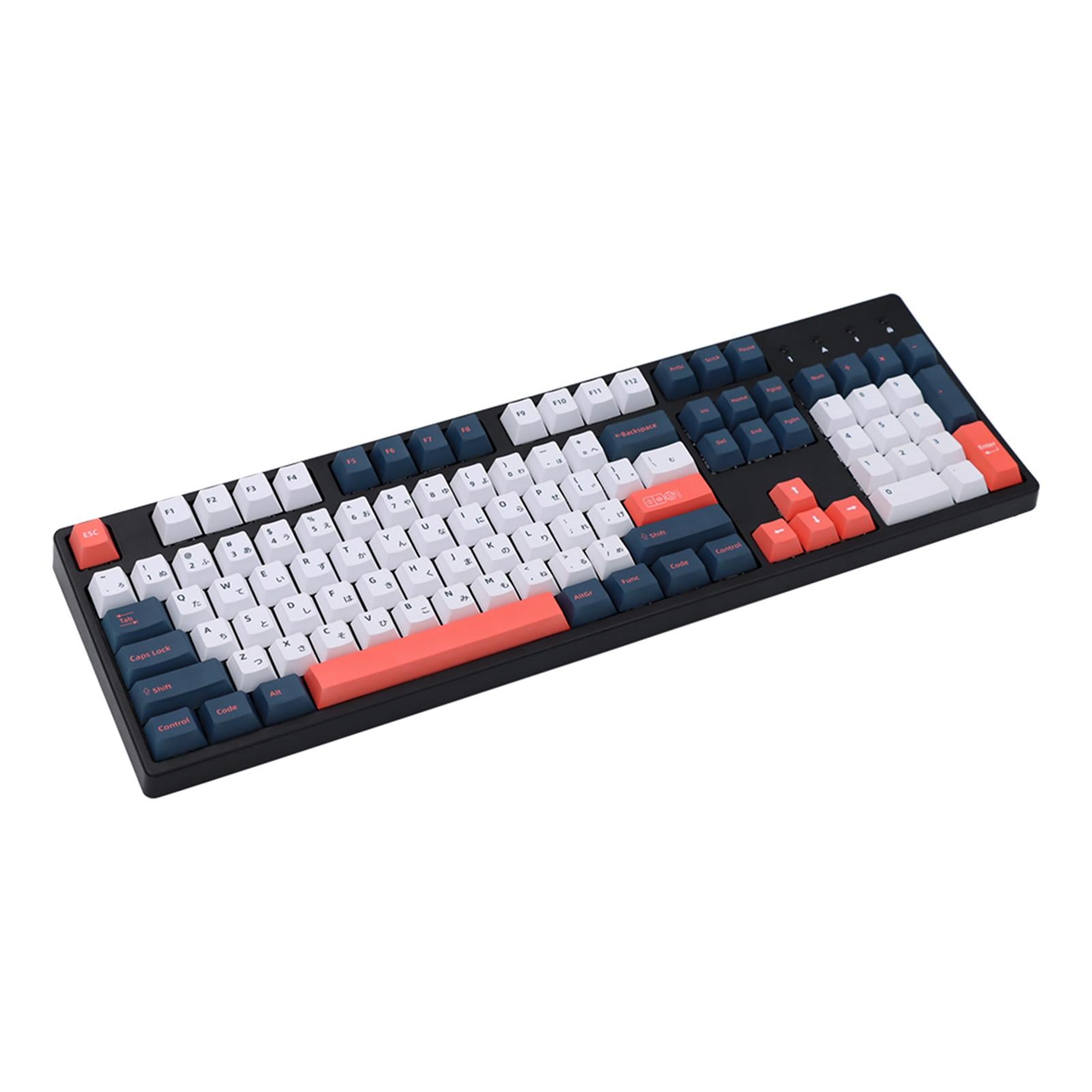 130 Key PC Mechanical Keyboard Keycaps Waterproof Anti-Slip Home Supplies