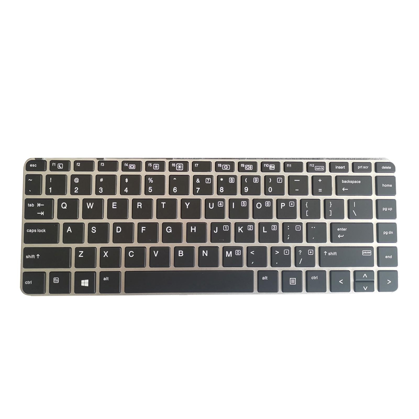 Backlit Keyboard Fit for HP EliteBook 745 G3 No Frame 819877-001 836308-001