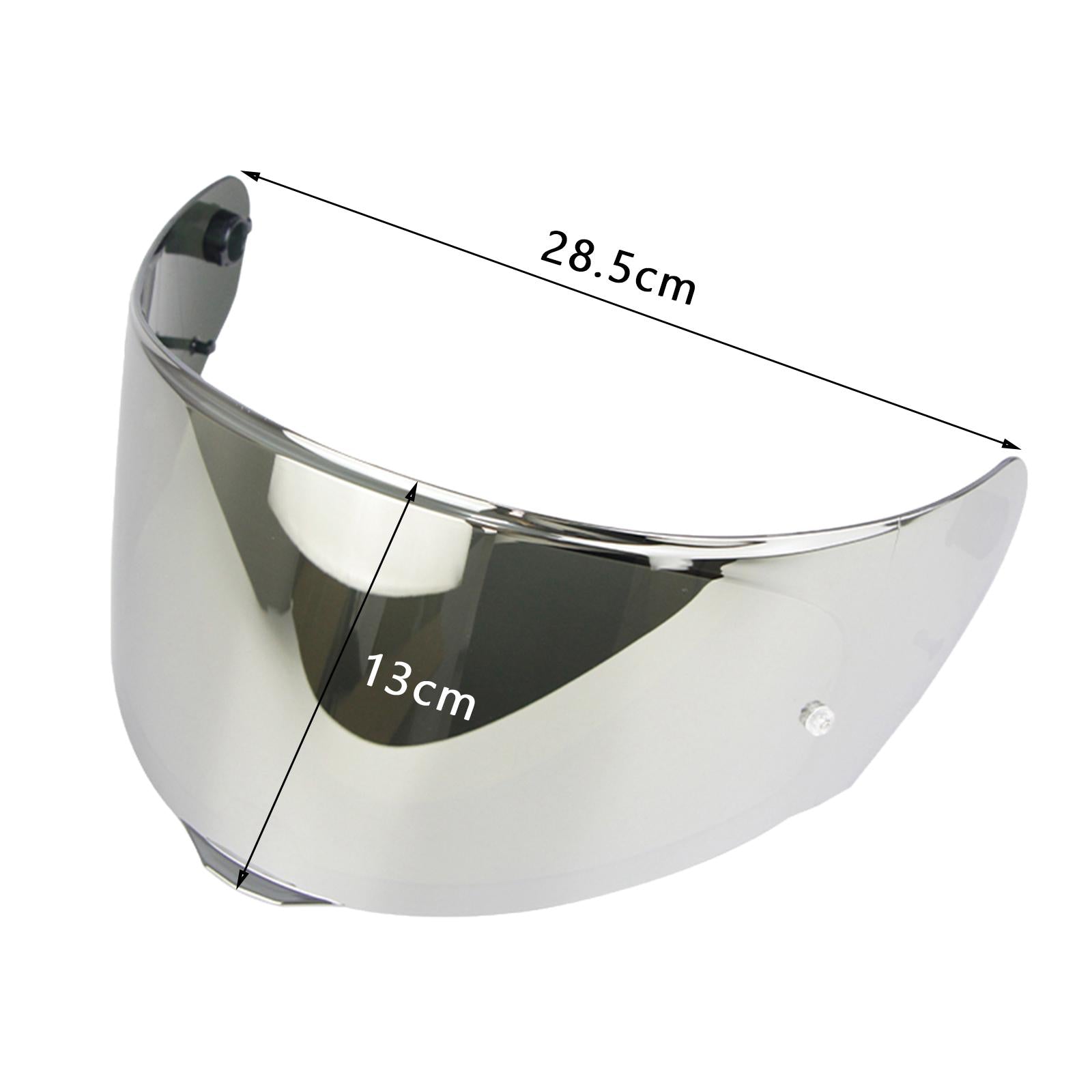 Motorcycle Helmet Visor Lens Full Face Anti UV for FF-353 Silver