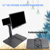 12'' Mobile Phone Curved Screen Magnifier HD Video Amplifier with Speakers