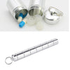 Pill Organizer Pill Case Travel Aluminum Alloy Supplements Tablet Pill Tube