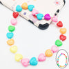 Resin Phone Chain Strap Lanyard Phone Wrist Strap Keychain for Women Girls