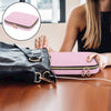 Travel Portable 12 Watch Bands Accessories Storage Case Holder Pink