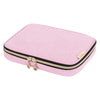 Travel Portable 12 Watch Bands Accessories Storage Case Holder Pink