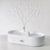 Jewelry Deer Tree Stand Display Necklace Earring Holder Home Decor White