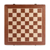 15 Inches Wooden Chess & Checkers Family Travel Board Game for Kids Adults