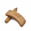 Wood Guasha Stick Scraping Rod Manual Massage for Back Head Neck Pain Relief