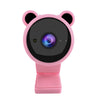 HD Webcam with Mic USB Web Camera 30FPS for Video Live Streaming PC Cam Pink