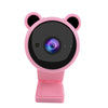 HD Webcam with Mic USB Web Camera 30FPS for Video Live Streaming PC Cam Pink