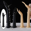 Woman Mannequin Hand Model for Jewelry Watch Glove Holder Black Long