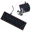 Mechanical Gaming Keyboard 61 Keys Dual-mode Backlit for PC  Black