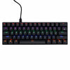 Mechanical Gaming Keyboard 61 Keys Dual-mode Backlit for PC  Black