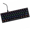 Mechanical Gaming Keyboard 61 Keys Dual-mode Backlit for PC  Black