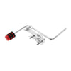 Cymbal Boom Attachment Clamp,16.5x20x13cm Red