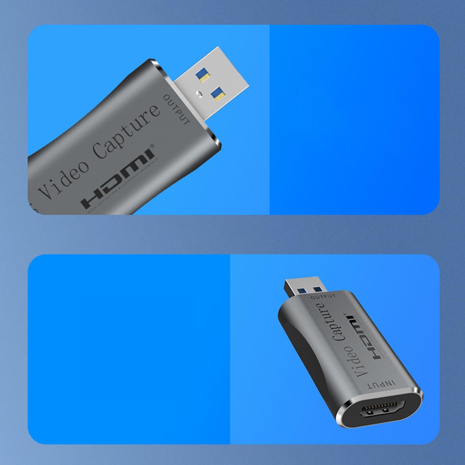 Video Capture Card HDMI to USB USB 3.0 Video Recording Plug Play