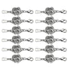 Magnetic Clasps Connector Jewelry Necklace Bracelet Clasp 12 Silver