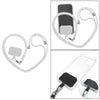 Detachable Adjustable Mobile Phone Lanyard Neck Strap White